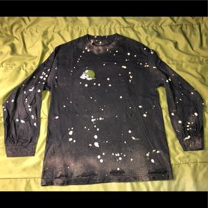 Skull Patch Bleached Long Sleeve